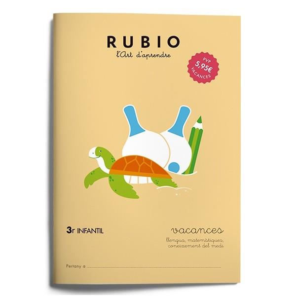 RUBIO. L'ART D'APRENDRE - VACANCES P5 (3R INFANTIL) | 9788415971917 | VARIOS AUTORES