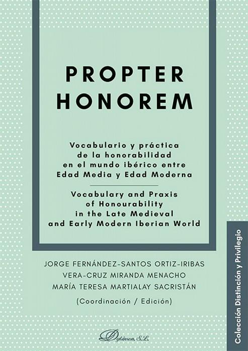 PROPTER HONOREM | 9791370470678