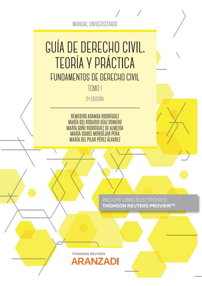 GUIA DERECHO CIVIL I. TEORIA Y PRACTICA | 9788411249058 | ARANDA RODRIGUEZ, REMEDIOS