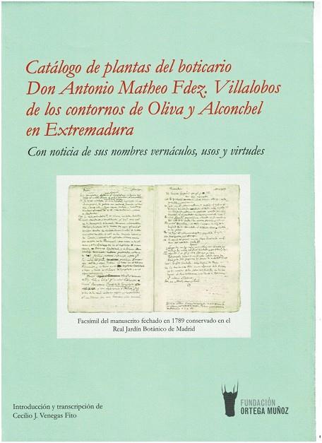 CATALOGO DE PLANTAS DE LOS CONTORNOS DE OLIVA Y ALCONCHEL | 9788409066711 | FERNANDEZ VILLALOBOS, ANTONIO MATHEO
