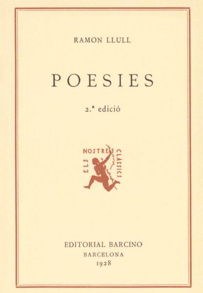 POESIES (RAMON LLULL) | 9788472262492 | LLULL, RAMON