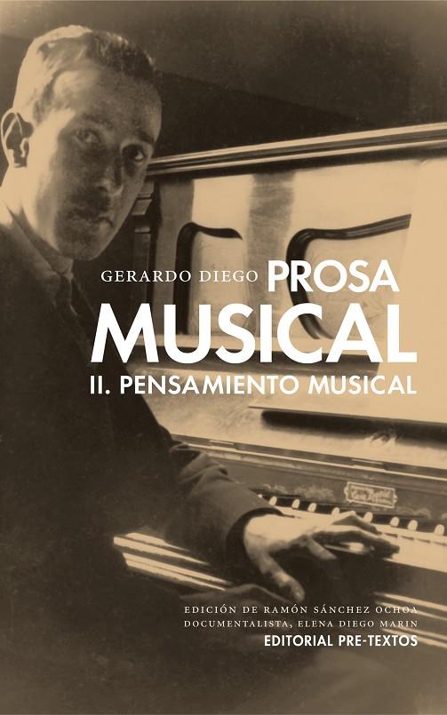PROSA MUSICAL | 9788416453368 | DIEGO CENDOYA, GERARDO