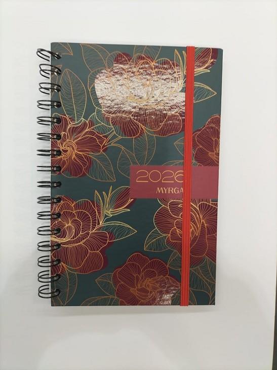 AGENDA SETMANA VISTA CAT. 14.5X21 ROUGE | 8423647334185