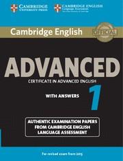CAMBRIDGE ENGLISH ADVANCED 1 FOR REVISED EXAM FROM 2015 STUDENT'S BOOK WITH ANSWERS | 9781107653511 | CAMBRIDGE ENGLISH LANGUAGE ASSESSMENT