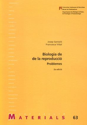 BIOLOGIA DE LA REPRODUCCIÓ | 9788449025525 | SANTALÓ, JOSEP
