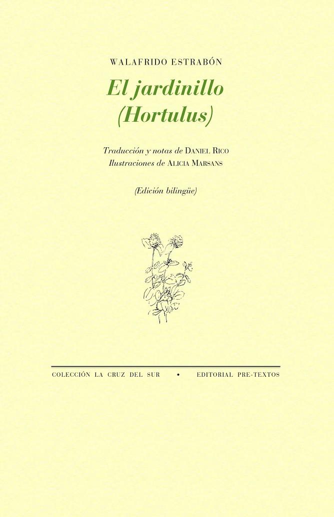 JARDINILLO (HORTULUS), EL | 9788410309104 | ESTRABÓN, WALAFRIDO