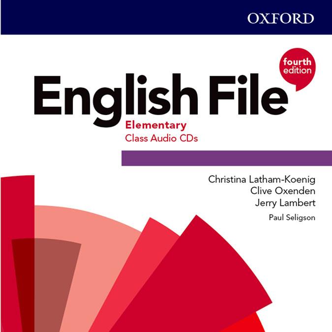 ENGLISH FILE A1/A2 CLASS AUDIO CD (4TH EDITION) | 9780194031356