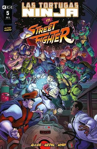 TORTUGAS NINJA VS. STREET FIGHTER 05, LAS | 9788410108691 | ALLOR, PAUL