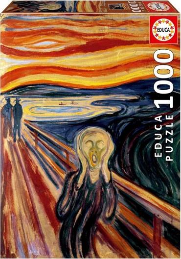PUZLE 1000 PECES EL GRITO EDVARD MUNCH | 8412668203082