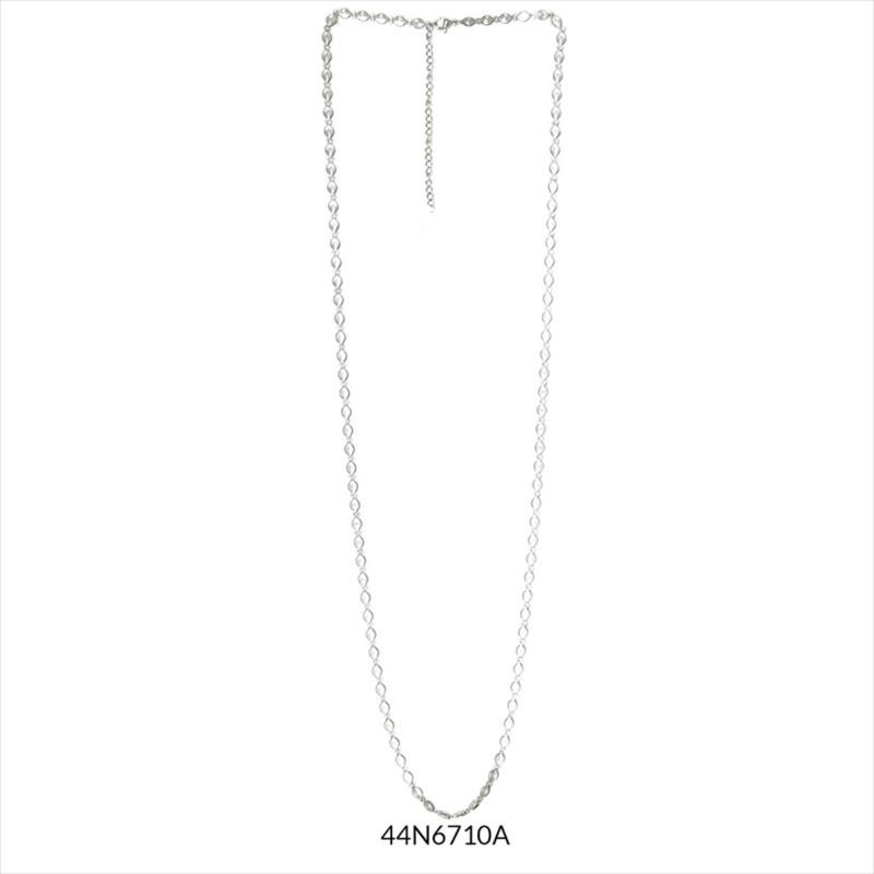 COLLAR GLASS PLATEJAT INOX | 44n6710a