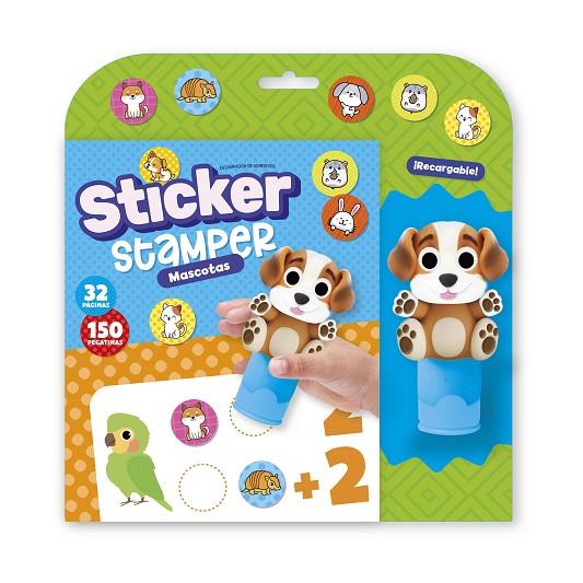 LUDUM STICKER STAMPER MASCOTAS | 9791387627454 | IMAGILAND