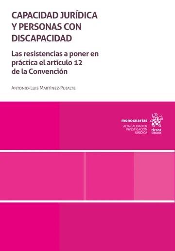 CAPACIDAD JURÍDICA Y PERSONAS CON DISCAPACIDAD | 9791370212148 | MARTÍNEZ-PUJALTE, ANTONIO-LUÍS