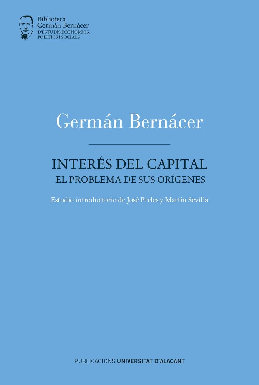 INTERÉS DEL CAPITAL | 9788497178242 | BERNÁCER TORMO, GERMÁN
