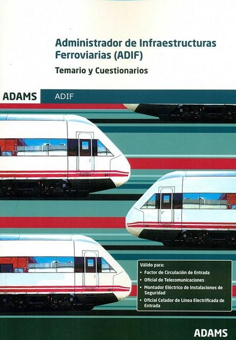 TEMARIO COMÚN Y CUESTIONARIOS ADIF | 9788491470229 | OBRA COLECTIVA