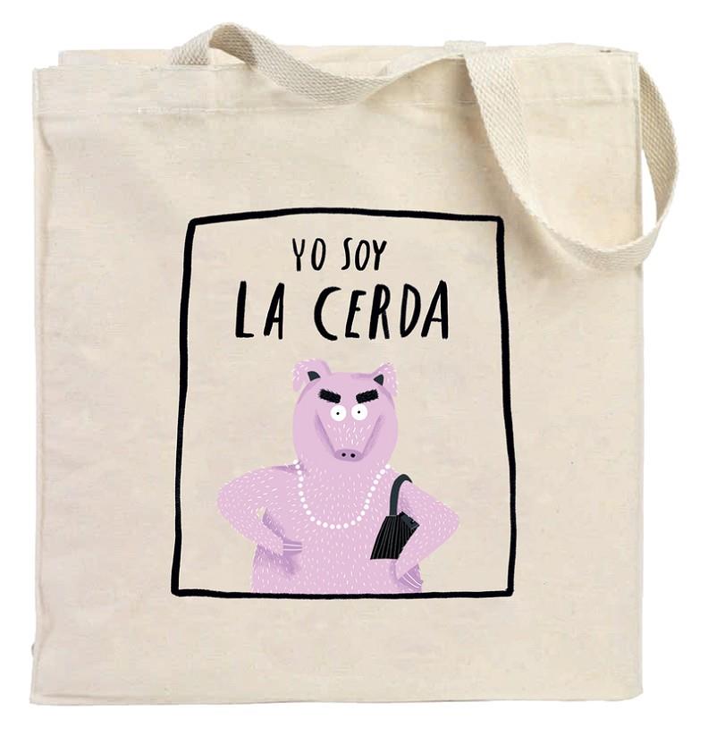 BOLSA 'YO SOY LA CERDA' | 9788418133732 | AMAVISCA / SEVILLA