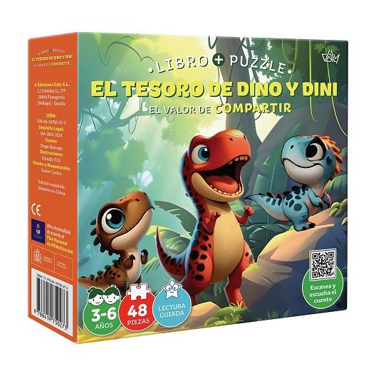 LIBRO PUZZLE - EL TESORO DE DINO Y DINI | 9788419750273 | EDICIONES DALY