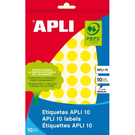 ETIQUETES APLI GOMETS GROCS 13MM | 8410782027348