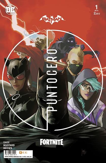 BATMAN / FORTNITE : PUNTO CERO 01 | 9788418660009 | MUSTARD, DONALD / N. GAGE, CHRISTOS