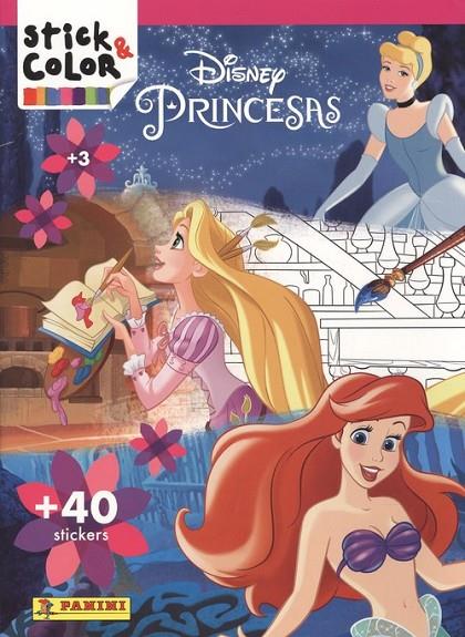 STICK & COLOR PRINCESAS DISNEY | 9788427871236
