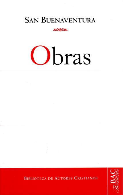 OBRAS DE SAN BUENAVENTURA | 9788422014812 | SAN BUENAVENTURA