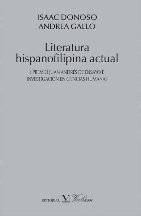 LITERATURA HISPANOFILIPINA ACTUAL | 9788479626945 | DONOSO, ISAAC / GALLO, ANDREA