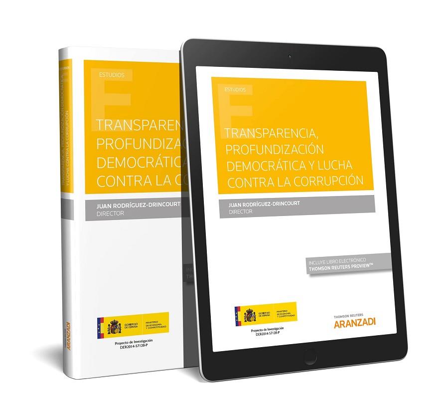 TRANSPARENCIA, PROFUNDIZACION DEMOCRATICA Y LUCHA CONTRA LA CORRUPCIÓN | 9788491778820 | RODRIGUEZ-DRINCOURT ALVAREZ, JUAN