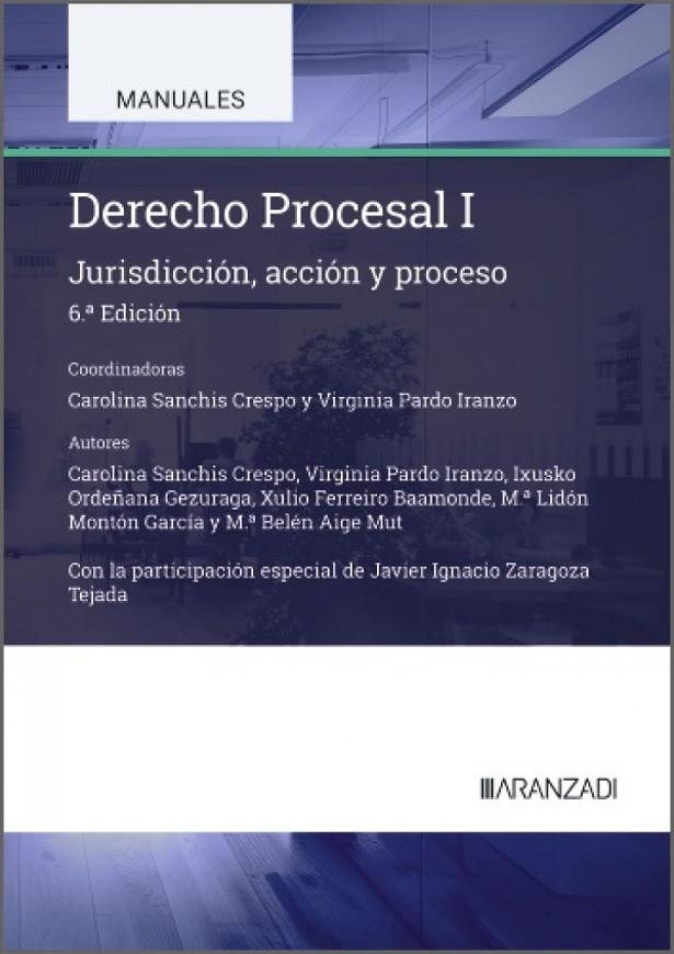 DERECHO PROCESAL I (6A EDICIÓN) | 9788410855076
