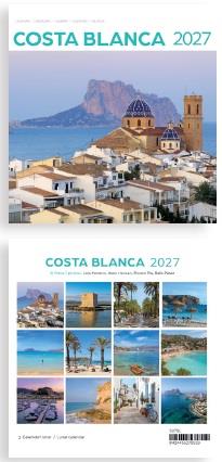 CALENDARI 2027 SOBRETAULA (14X15 CM) COSTA BLANCA | 8424455270559