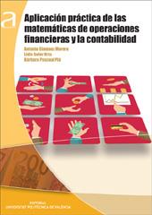 APLICACIÓN PRÁCTICA DE LAS MATEMÁTICAS DE OPERACIONES FINANCIERAS Y LA CONTABILIDAD | 9788490484371 | GIMÉNEZ MORERA, ANTONIO / SOLER ORTS, LIDIA / PASCUAL PLA, BARBARA