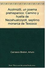 ACOLMIZTLI POEMA PRESHIPANICO | 9789688566244