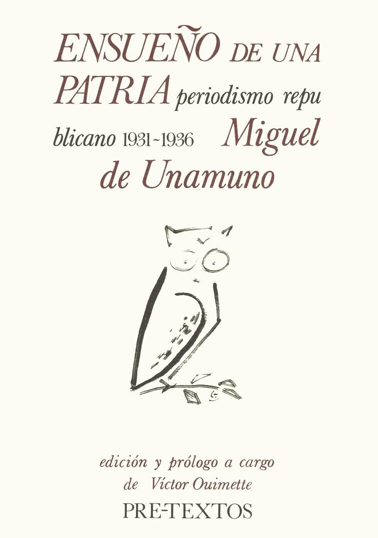 ENSUEÑO DE UNA PATRIA | 9788485081622 | DE UNAMUNO, MIGUEL