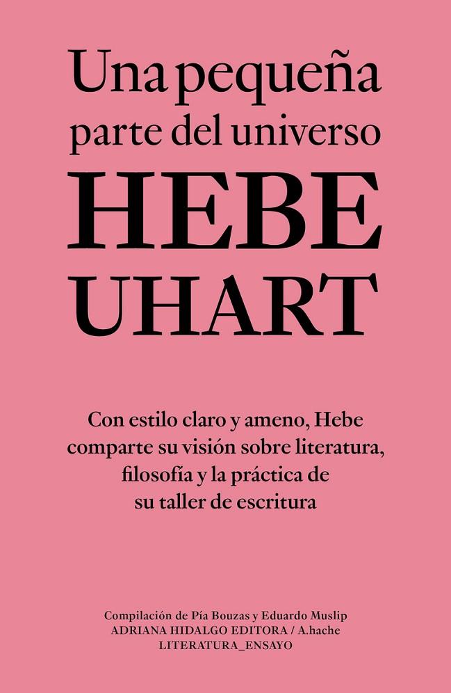 PEQUEÑA PARTE DEL UNIVERSO, UNA | 9786316615350 | UHART, HEBE