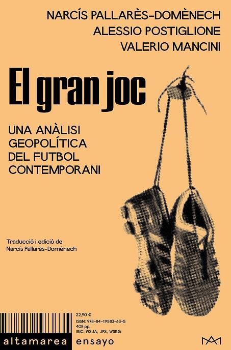 GRAN JOC, EL | 9788419583635 | PALLARÈS-DOMÈNECH, NARCÍS / POSTIGLIONE, ALESSIO / MANCINI, VALERIO