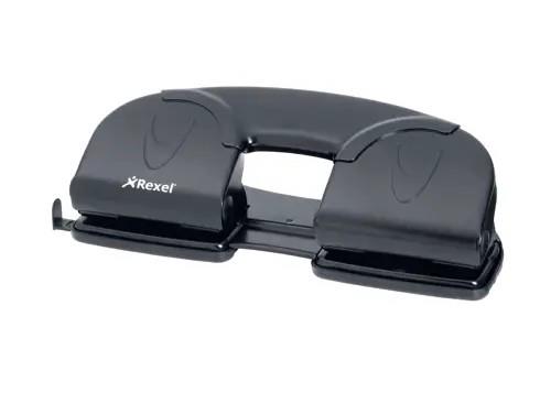 FORADADORA REXEL 4 FORATS NEGRE | 5028252021135