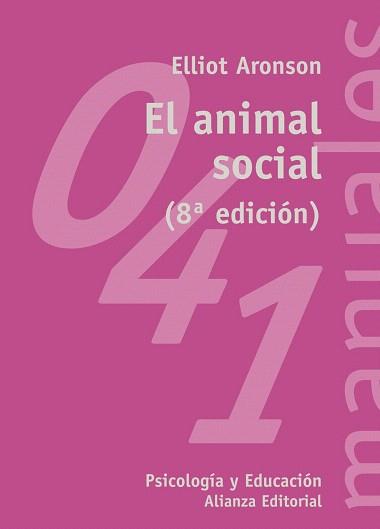 ANIMAL SOCIAL, EL | 9788420687094 | ARONSON, ELLIOT