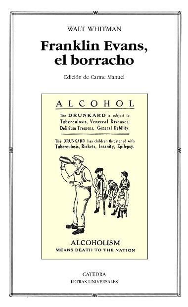 FRANKLIN EVANS, EL BORRACHO | 9788437629629 | WHITMAN, WALT