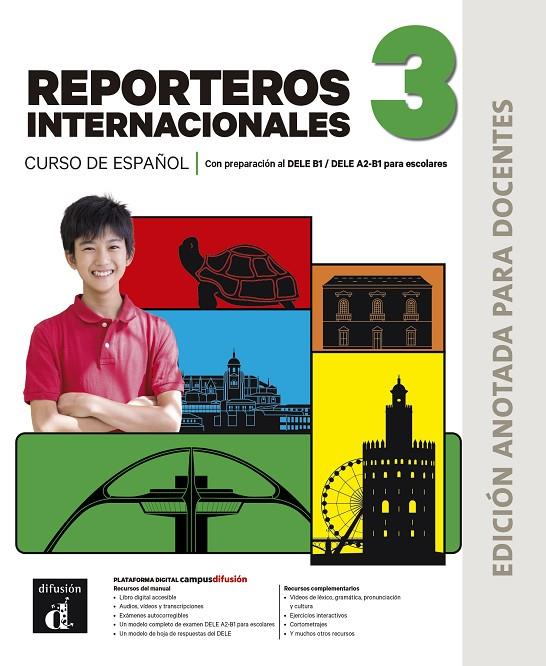 NUEVO REPORTEROS INTERNACIONALES 3. ED ANOTADA PARA DOCENTES | 9788411573610 | BALLESTEROS, GEMA / ROJAS, ISABEL