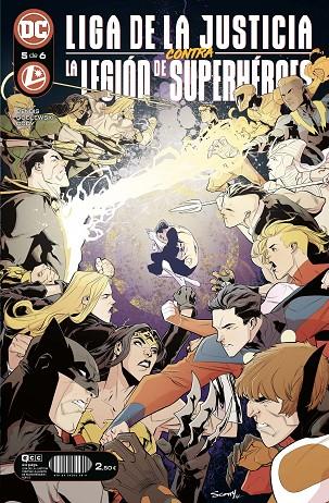 LIGA DE LA JUSTICIA CONTRA LA LEGIÓN DE SUPERHÉROES 05 | 9788419586209 | BENDIS, BRIAN MICHAEL / GODLEWSKI, SCOTT
