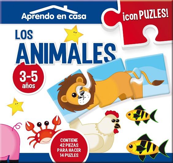 APRENDO EN CASA LOS ANIMALES (3 A 5 AÑOS) | 9788499394350 | MARTÍNEZ VICENTE, MÓNICA