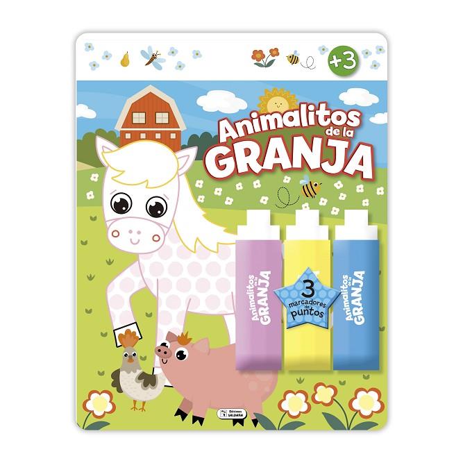 COLOREA CON PUNTOS - ANIMALITOS DE LA GRANJA | 9788411515641