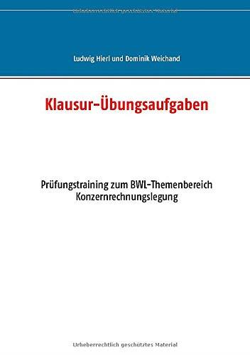 KLAUSUR-UBUNGSAUFGABEN | 9783752825398 | HIERL, LUDWIG / WEICHAND, DOMINIK