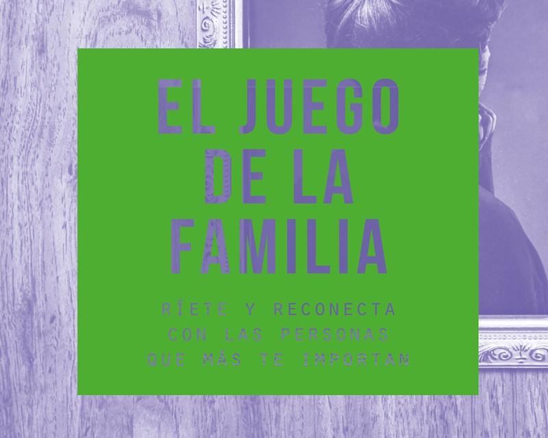 JUEGO DE LA FAMILIA, EL | 8437028417022 | THE SCHOOL OF LIFE