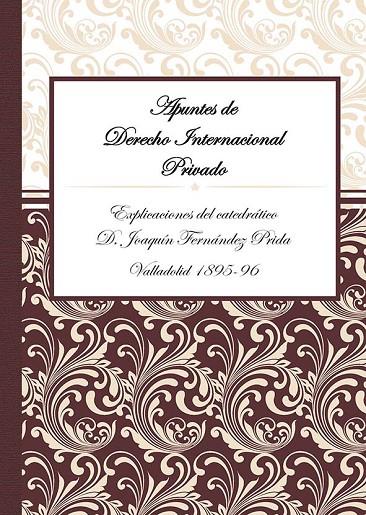 APUNTES DE DERECHO INTERNACIONAL PRIVADO | 9788418482113 | FERNÁNDEZ PRIDA, JOAQUÍN