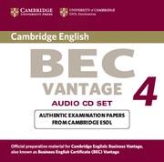 CAMBRIDGE BEC 4 VANTAGE AUDIO CDS (2) | 9780521739276 | CAMBRIDGE ESOL
