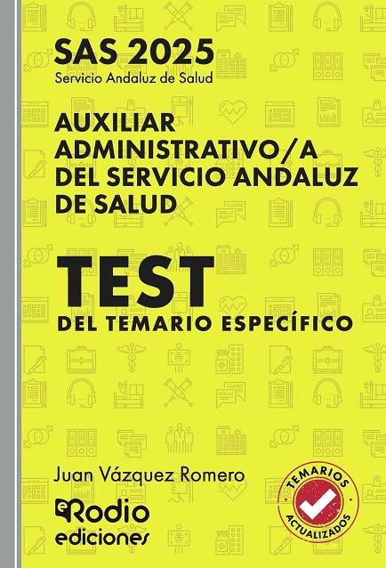 AUXILIAR ADMINISTRATIVO/A DEL SERVICIO ANDALUZ DE | 9791387537937 | VÁZQUEZ ROMERO, JUAN