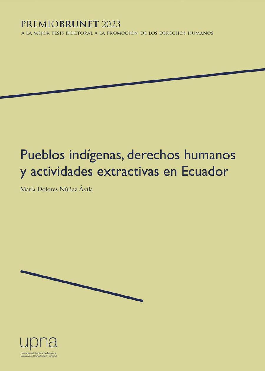 PUEBLOS INDIGENAS, DERECHOS HUMANOS Y ACTIVIDADES EXTRACTIVAS EN ECUADOR | 9788497694308 | NUÑEZ AVILA, MARIA DOLORES