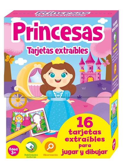 PRINCESAS. TARGETAS EXTRAIBLES | 9788491780670