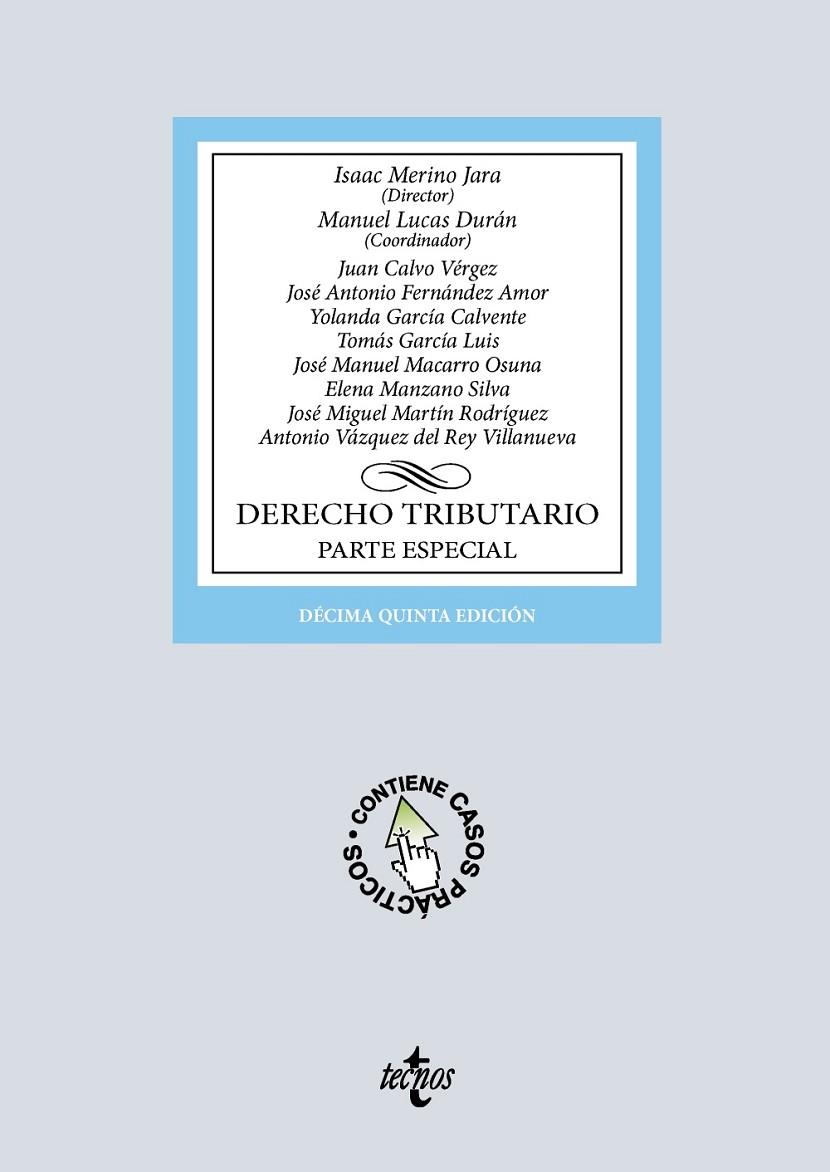 DERECHO TRIBUTARIO | 9788430994755 | MERINO JARA, ISAAC / LUCAS DURAN, MANUEL