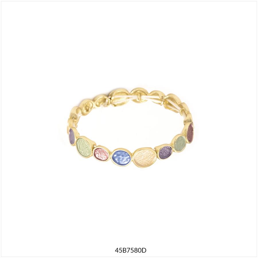 PULSERA VINYET DAURADA COLORS | 45b7580d
