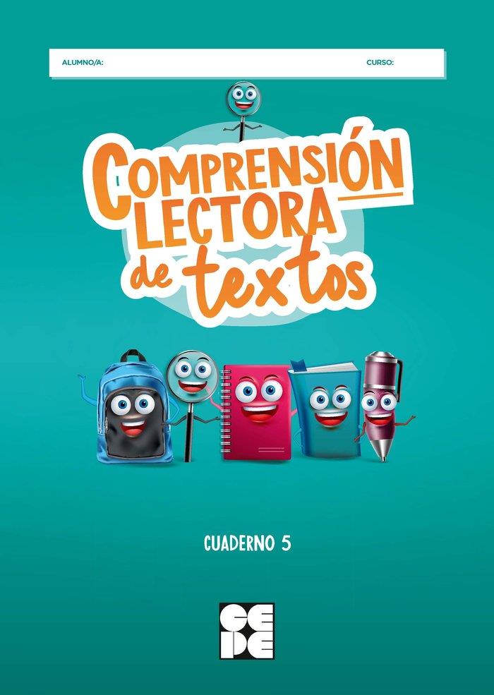 COMPRENSION LECTORA DE TEXTOS 5 | 9788418044977 | GALVE MANZANO, JOSÉ LUIS/MORENO OJEDA, JOSÉ MIGUEL/FUENTES ROJO, LORENA